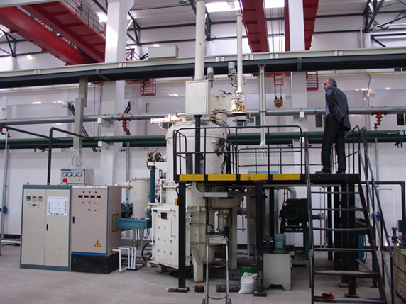 Vertical Continuous Vacuum Induction Furnace
